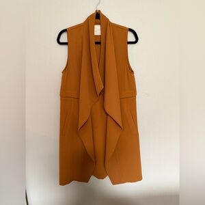 Elodie Terracotta Sleeveless Vest